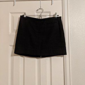 Black Gap Skirt with Zipper Back